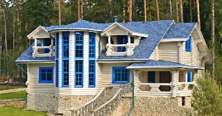 Строительство дома из оцилиндрованного бревна под ключ Иркутск цены от 12225 руб.