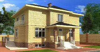 Строительство дома из пеноблока под ключ Иркутск цены от 12329 руб.