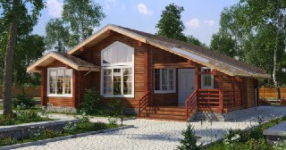 Строительство домов из двойного бруса под ключ Иркутск цены от 12950 руб.