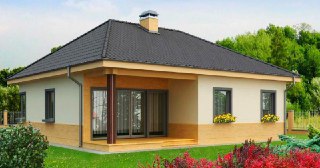 Строительство одноэтажных домов Иркутск цена от 23828 руб. м2
