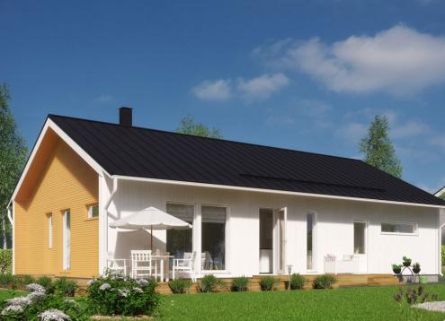№ 1057 Купить Проект дома Карна 116-134. Закажите готовый проект № 1057 в Иркутске, цена 41760 руб.