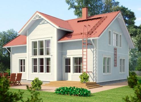 № 1212 Купить Проект дома Ностальгия 156. Закажите готовый проект № 1212 в Иркутске, цена 56160 руб.