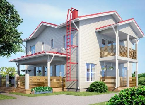 № 1239 Купить Проект дома Ратихера 173 Б. Закажите готовый проект № 1239 в Иркутске, цена 62280 руб.