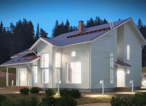 № 1251 Купить Проект дома Ратихера 209. Закажите готовый проект № 1251 в Иркутске, цена 75240 руб.