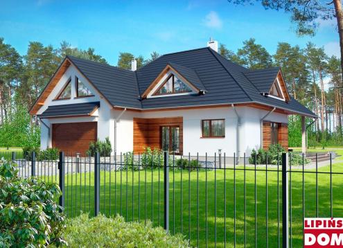 № 1288 Купить Проект дома Авалон. Закажите готовый проект № 1288 в Иркутске, цена 73440 руб.