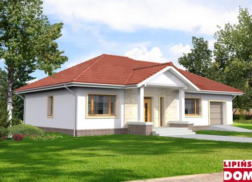 № 1320 Купить Проект дома Люсия 2. Закажите готовый проект № 1320 в Иркутске, цена 33944 руб.