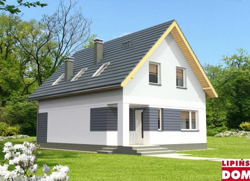 № 1331 Купить Проект дома Малмо 3. Закажите готовый проект № 1331 в Иркутске, цена 30748 руб.