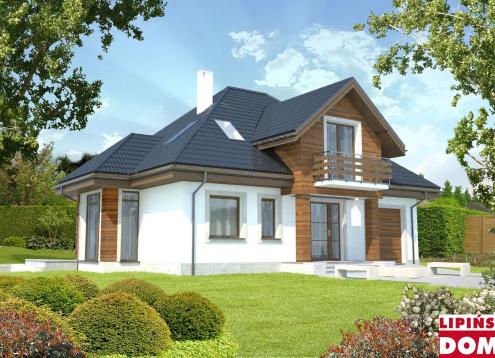 № 1442 Купить Проект дома Диджонский. Закажите готовый проект № 1442 в Иркутске, цена 46570 руб.