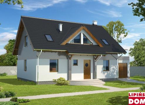 № 1452 Купить Проект дома Берлин. Закажите готовый проект № 1452 в Иркутске, цена 44323 руб.