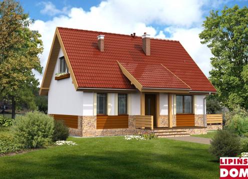 № 1488 Купить Проект дома Нарвик. Закажите готовый проект № 1488 в Иркутске, цена 29257 руб.