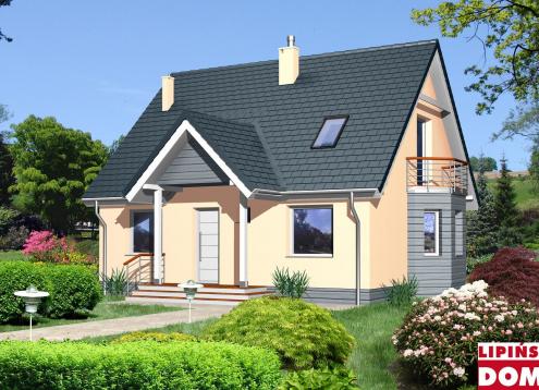 № 1523 Купить Проект дома Тулон. Закажите готовый проект № 1523 в Иркутске, цена 30859 руб.