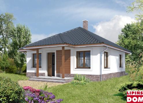 № 1556 Купить Проект дома Роузвиль. Закажите готовый проект № 1556 в Иркутске, цена 18400 руб.