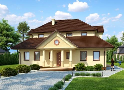 № 1583 Купить Проект дома Олхава. Закажите готовый проект № 1583 в Иркутске, цена 50976 руб.