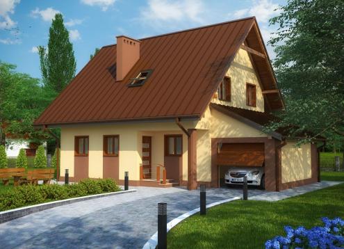 № 1601 Купить Проект дома Команше. Закажите готовый проект № 1601 в Иркутске, цена 32796 руб.