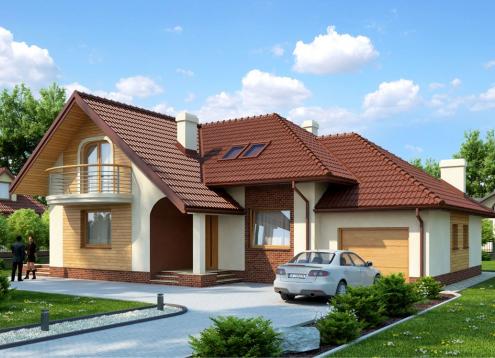 № 1609 Купить Проект дома Салватов. Закажите готовый проект № 1609 в Иркутске, цена 50796 руб.