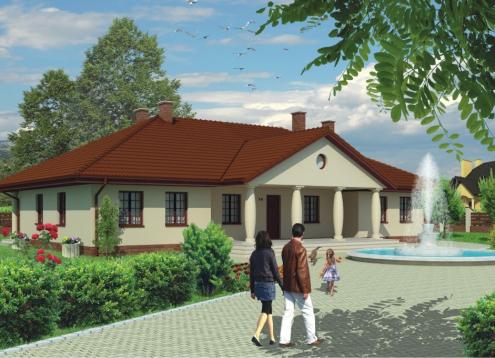 № 1614 Купить Проект дома Сохатый. Закажите готовый проект № 1614 в Иркутске, цена 73188 руб.