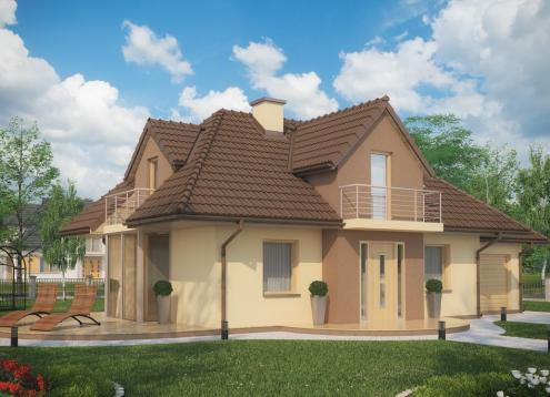 № 1622 Купить Проект дома Синезин. Закажите готовый проект № 1622 в Иркутске, цена 40788 руб.
