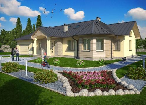 № 1659 Купить Проект дома Билкза. Закажите готовый проект № 1659 в Иркутске, цена 75132 руб.